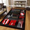 Baseball Trust In Yourself And Those Around You Rug Sport Decor Gift Floor Decor Living Room Carpet Rug Area Rug - 84ad9d832831