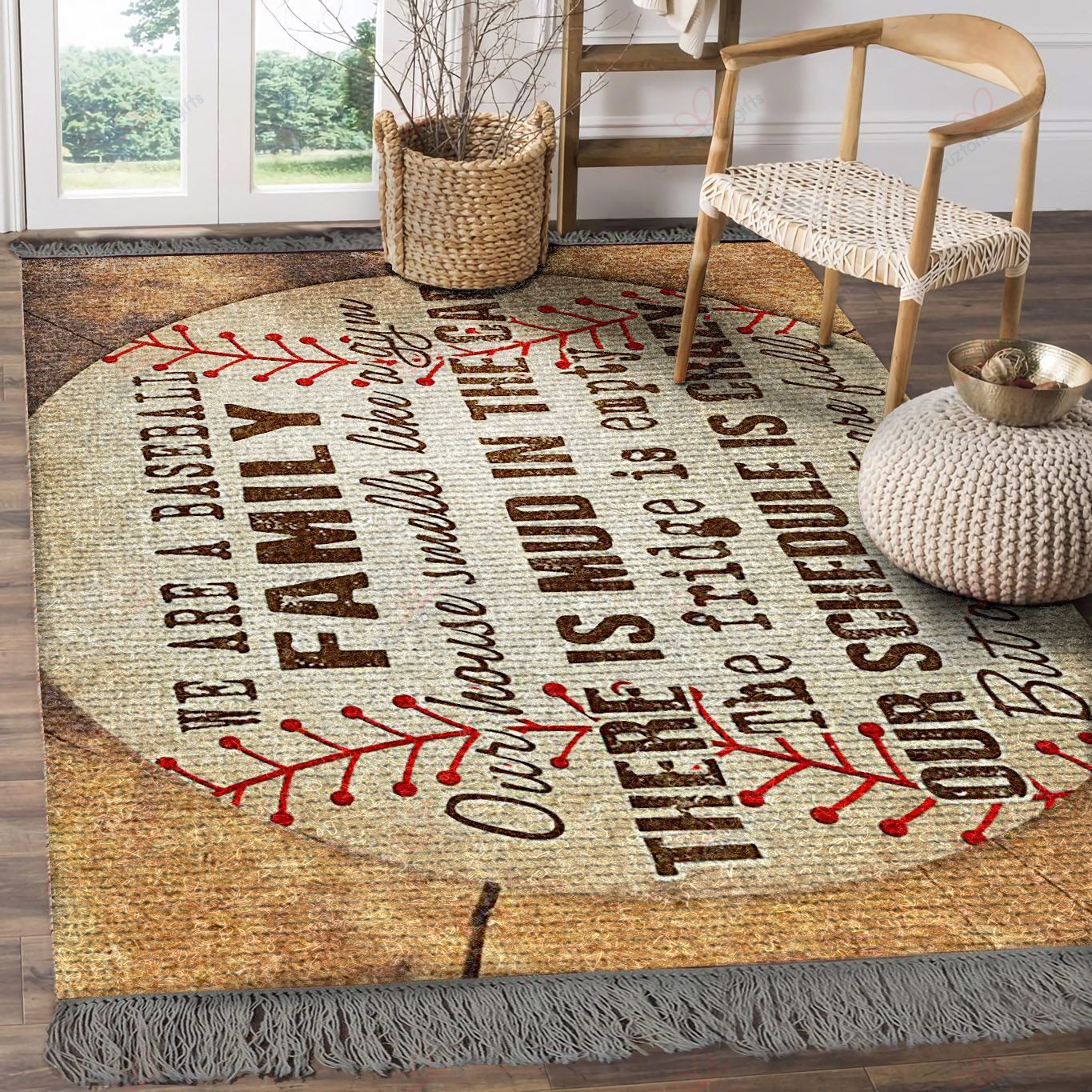 Baseball We Are A Baseball Family Rug Sport Decor Gift Floor Decor Living Room Carpet Rug Area Rug - 16471e110498 Baseball We Are A Baseball Family Rug Sport Decor Gift Floor Decor Living Room Carpet Rug Area Rug - 16471e110498