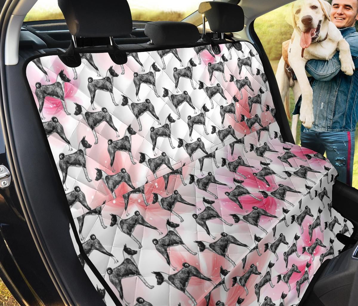 Basenji Pattern Theme Car Back Seat Cover Dog Car Seat Covers - d5ba28f6d9c5 Basenji Pattern Theme Car Back Seat Cover Dog Car Seat Covers - d5ba28f6d9c5