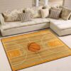 Basketball 6 Rug Sport Decor Gift Floor Decor Living Room Carpet Rug Area Rug - c3554873c1d6