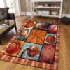 Basketball 9 Rug Sport Decor Gift Floor Decor Living Room Carpet Rug Area Rug - a4b5033712c3