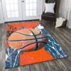 Basketball Ball Rug Sport Decor Gift Floor Decor Living Room Carpet Rug Area Rug - cfd55733f0e2