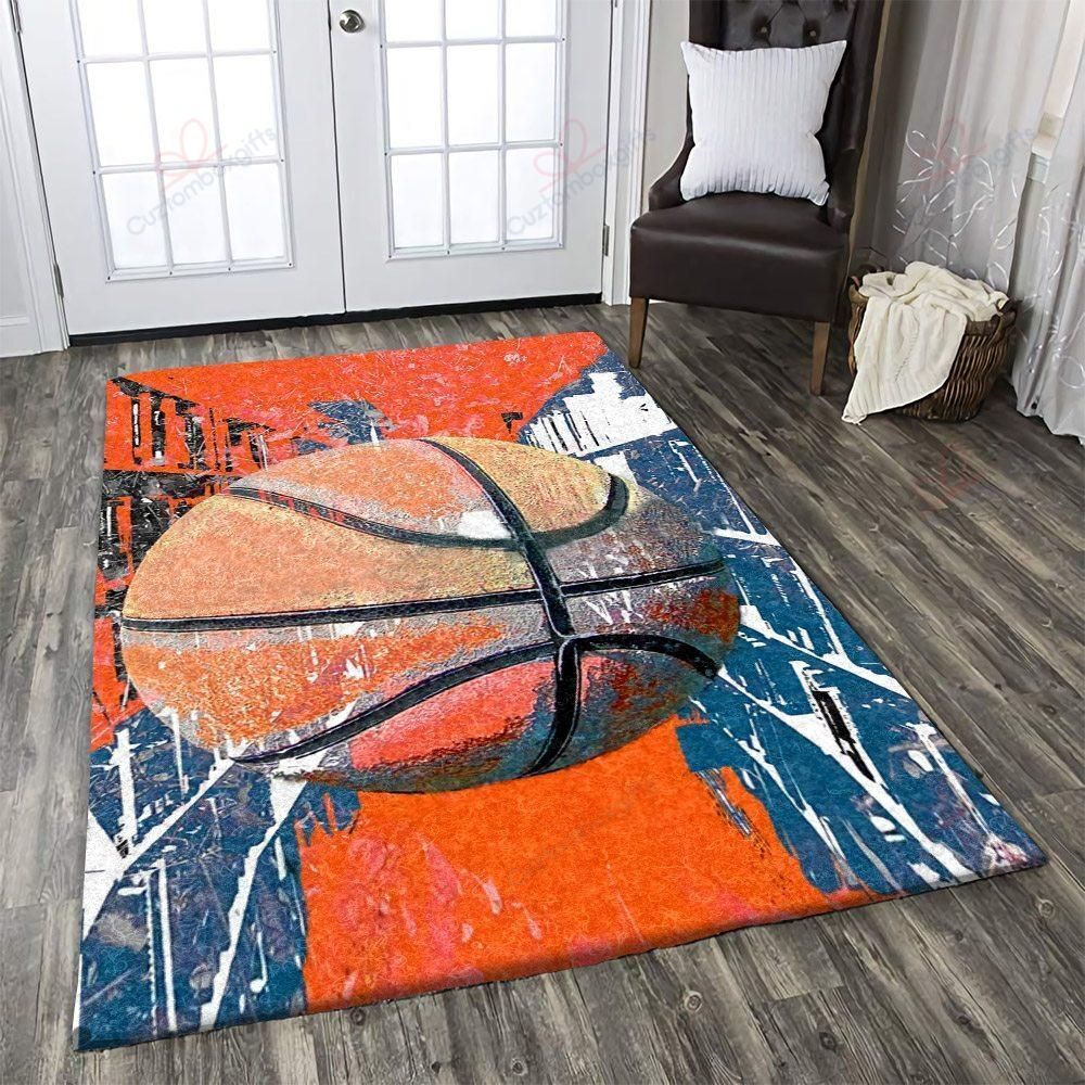 Basketball Ball Rug Sport Decor Gift Floor Decor Living Room Carpet Rug Area Rug - cfd55733f0e2 Basketball Ball Rug Sport Decor Gift Floor Decor Living Room Carpet Rug Area Rug - cfd55733f0e2