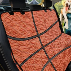 Basketball Ball Texture Design Car Back Seat Cover Dog Car Seat Covers - 8be3b7f5b5bc