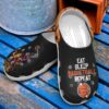Basketball Eat Sleep Sku 187 Crocs Clog Clog Shoes