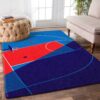 Basketball Field Rug Sport Decor Gift Floor Decor Living Room Carpet Rug Area Rug - 18764baa8135
