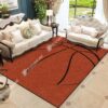 Basketball Forever Rug Sport Decor Gift Floor Decor Living Room Carpet Rug Area Rug - 21d5b9ac195a