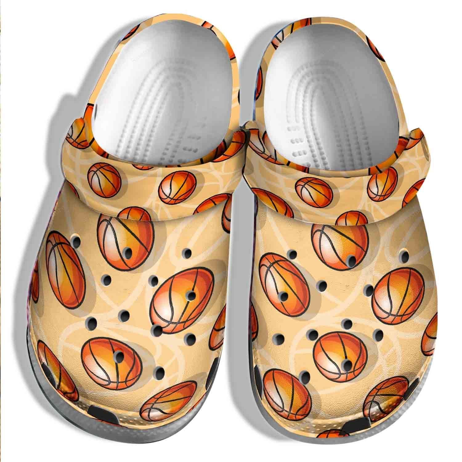 Basketball Funny Ball Shoes Crocs Clog – Orange Basketball Crocbland Clog For Men Women Basketball Funny Ball Shoes Crocs Clog – Orange Basketball Crocbland Clog For Men Women