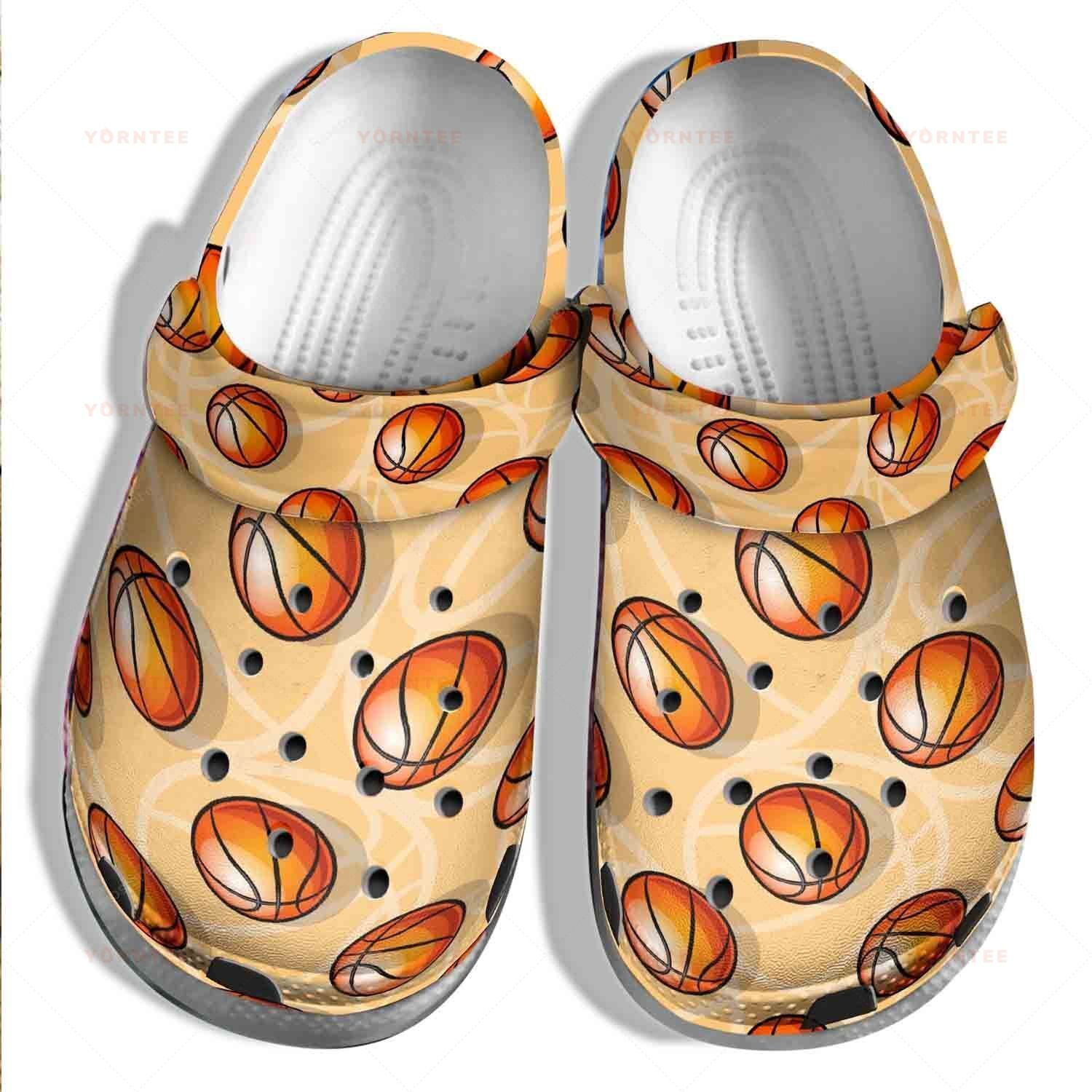 Basketball Funny Ball Shoes Crocs Clog – Orange Basketball Crocbland Clog For Mens And Womens Basketball Funny Ball Shoes Crocs Clog – Orange Basketball Crocbland Clog For Mens And Womens