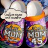 Basketball Glowing Mom Sku 188 Crocs Clog Clog Shoes