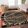 Basketball Rug Sport Decor Gift Floor Decor Living Room Carpet Rug Area Rug - c83b67ff798d