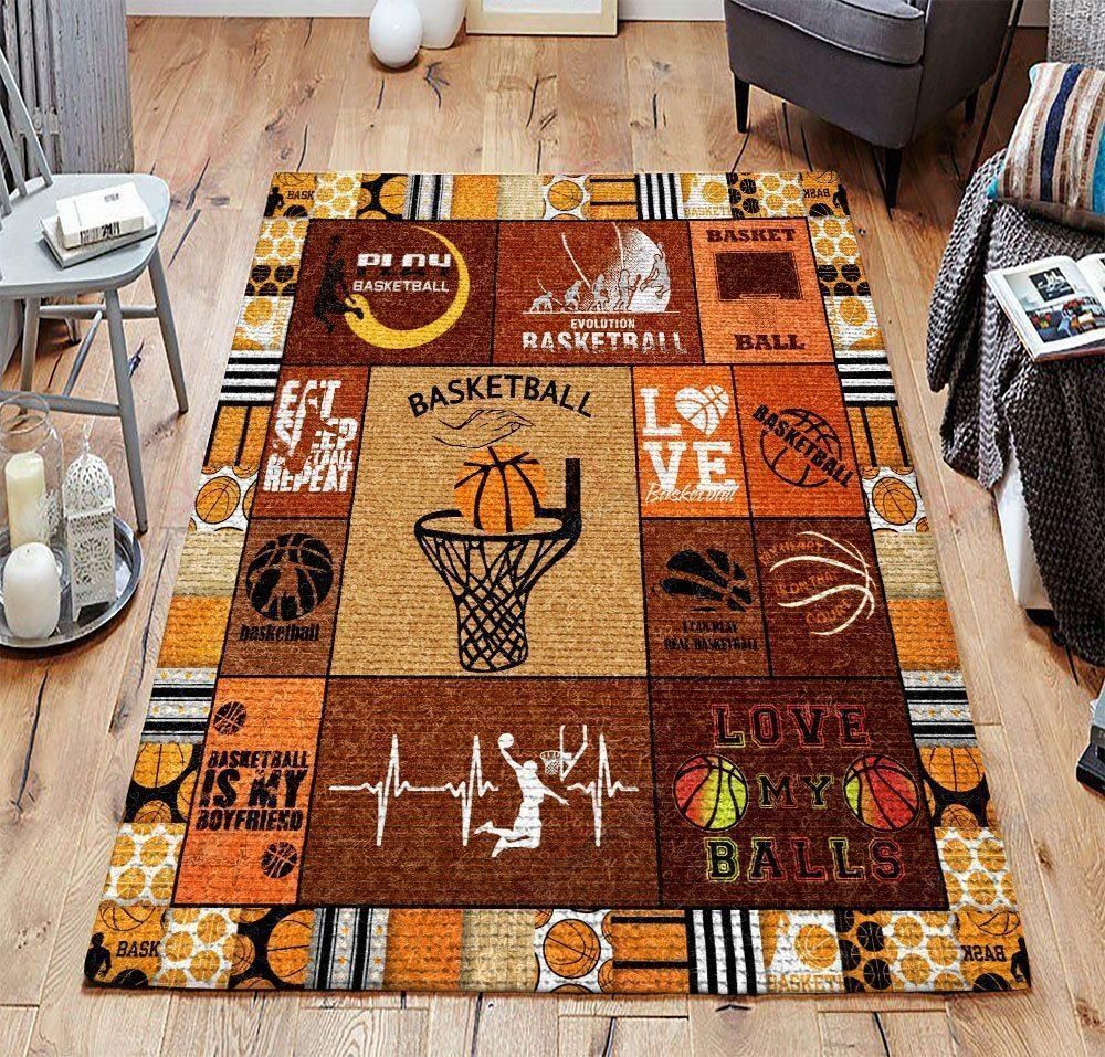 Basketball Rug Sport Decor Gift Floor Decor Living Room Carpet Rug Area Rug - e5b33e5bf46d Basketball Rug Sport Decor Gift Floor Decor Living Room Carpet Rug Area Rug - e5b33e5bf46d