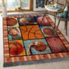 Basketball Rug Sport Decor Gift Floor Decor Living Room Carpet Rug Area Rug - 22fa4371d303