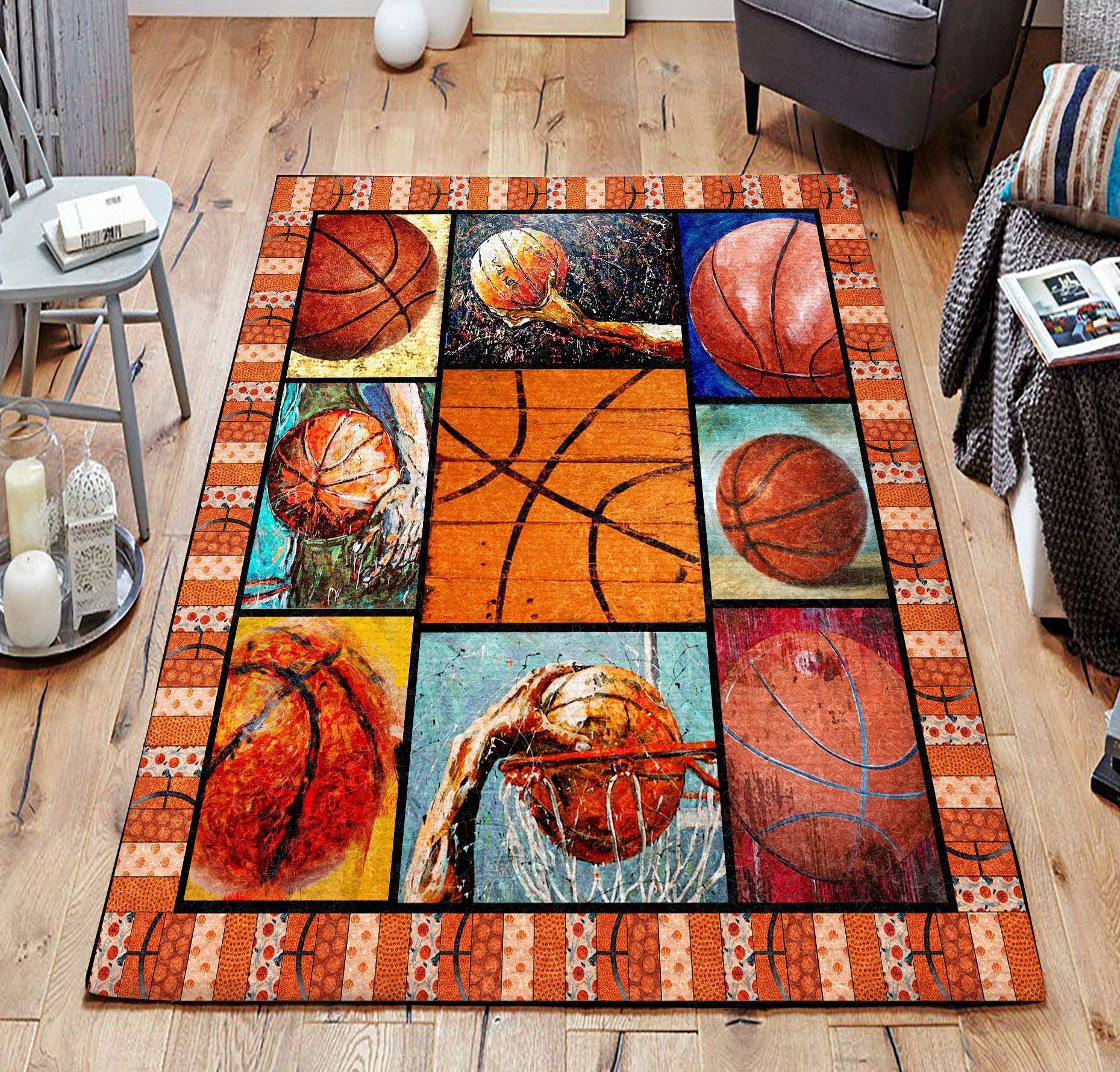 Basketball Rug Sport Decor Gift Floor Decor Living Room Carpet Rug Area Rug - 3ed057264842 Basketball Rug Sport Decor Gift Floor Decor Living Room Carpet Rug Area Rug - 3ed057264842