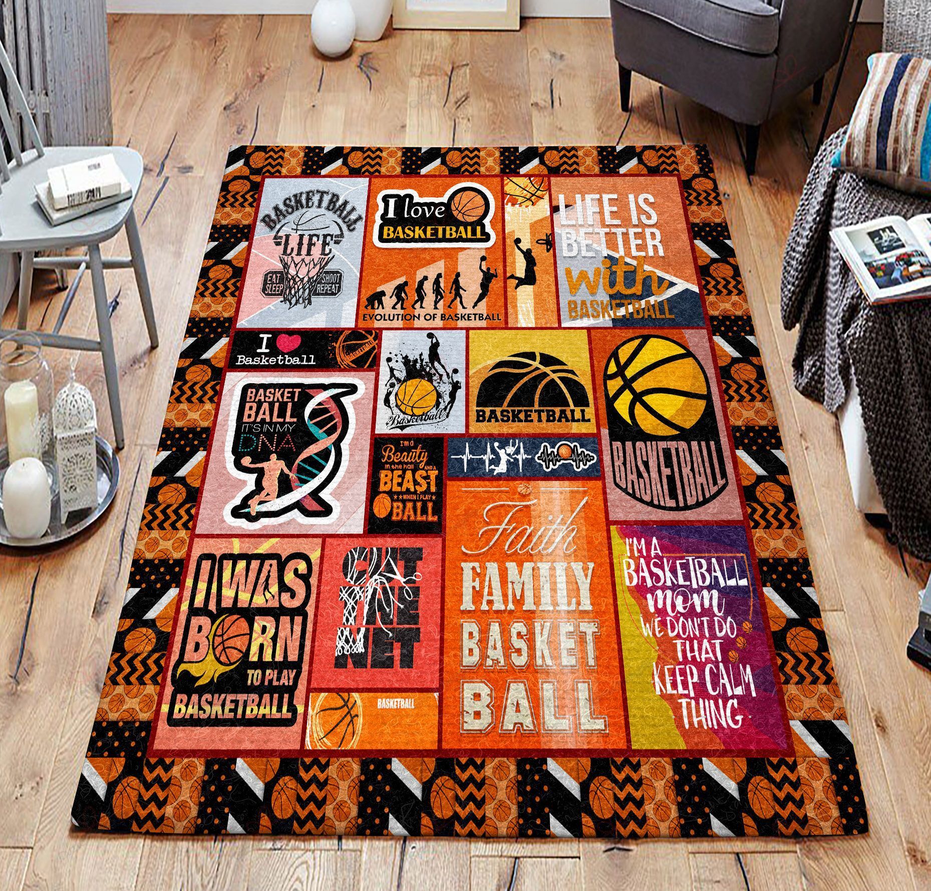 Basketball Rug Sport Decor Gift Floor Decor Living Room Carpet Rug Area Rug - b3337ea55a82 Basketball Rug Sport Decor Gift Floor Decor Living Room Carpet Rug Area Rug - b3337ea55a82