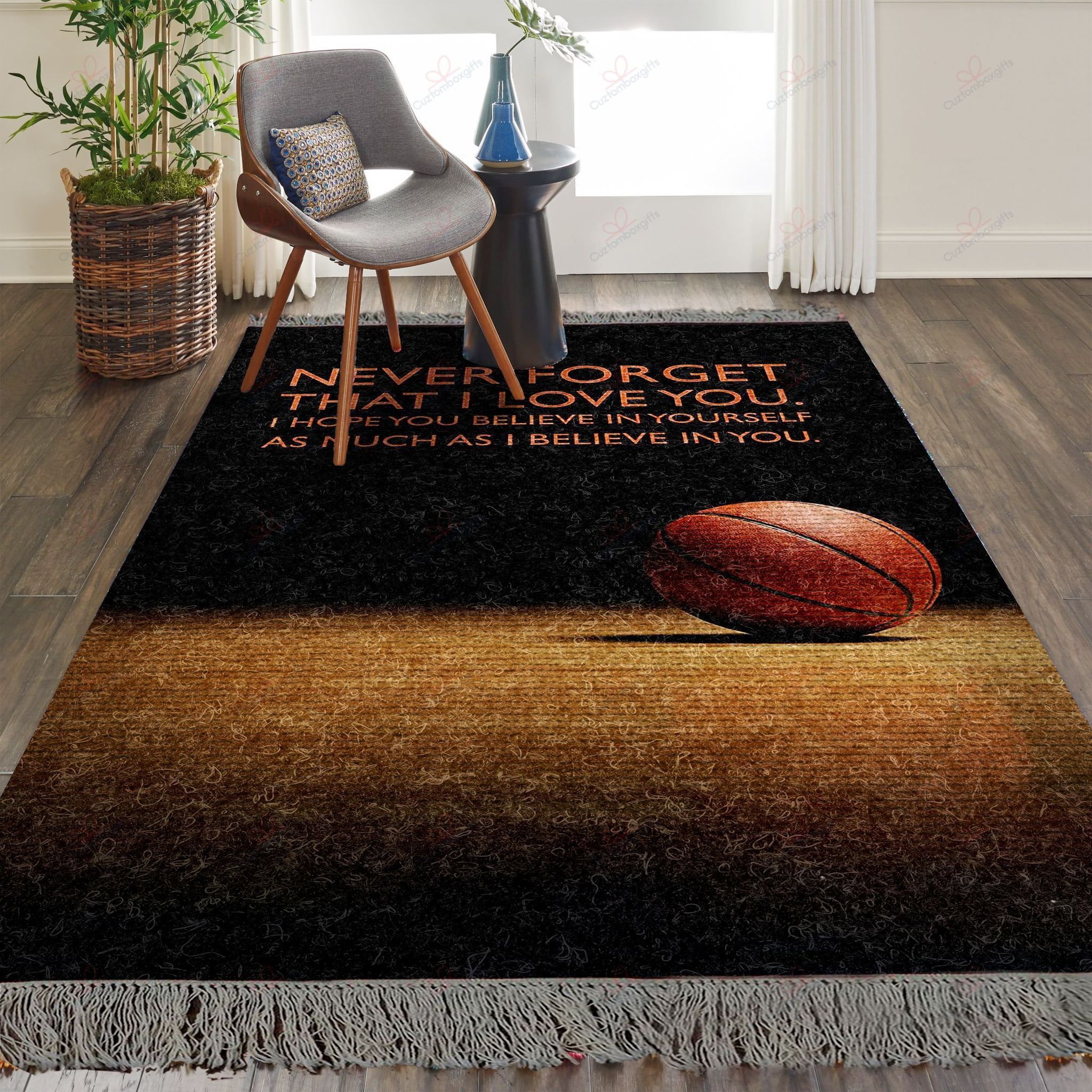 Basketball Never Forget That I Love You Rug Sport Decor Gift Floor Decor Living Room Carpet Rug Area Rug - 0ff8437765a2 Basketball Never Forget That I Love You Rug Sport Decor Gift Floor Decor Living Room Carpet Rug Area Rug - 0ff8437765a2