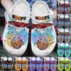 Basketball Personalize Clog Custom Crocs Fashionstyle Comfortable For Women Men Kid Print 3D Whitesole Hoops Personalized
