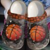 Basketball Personalize Clog Custom Crocs Fashionstyle Comfortable For Women Men Kid Print 3D Writing On The Wall