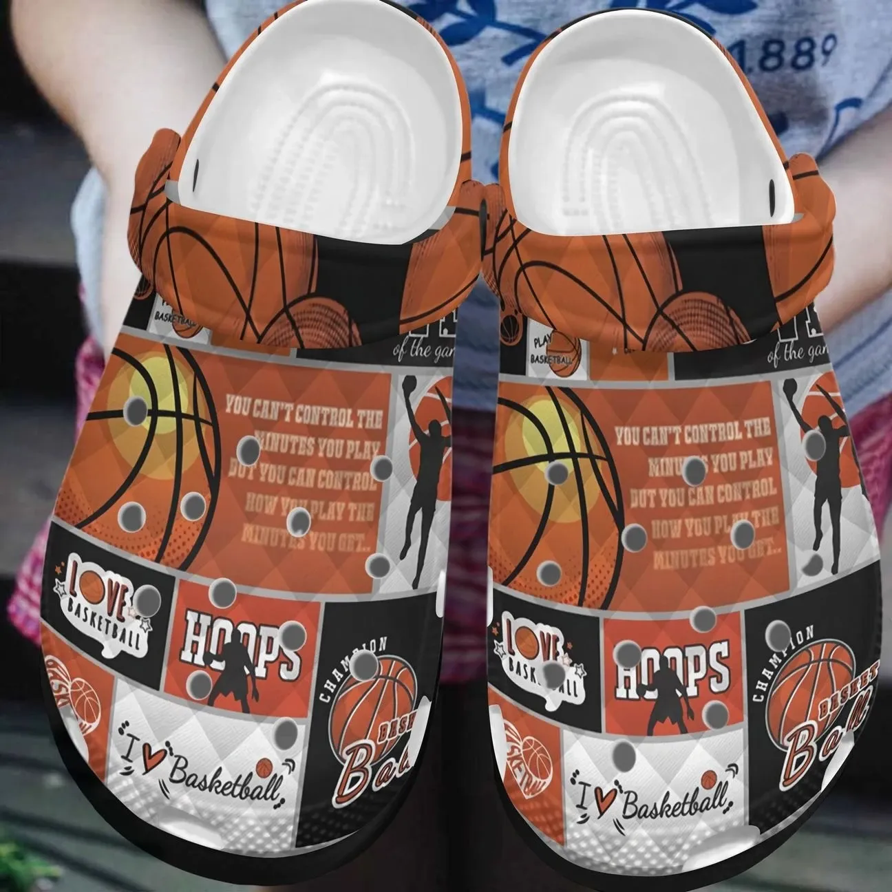 Basketball Personalized Clog Custom Crocs Comfortablefashion Style Comfortable For Women Men Kid Print 3D Basketball Forever Basketball Personalized Clog Custom Crocs Comfortablefashion Style Comfortable For Women Men Kid Print 3D Basketball Forever
