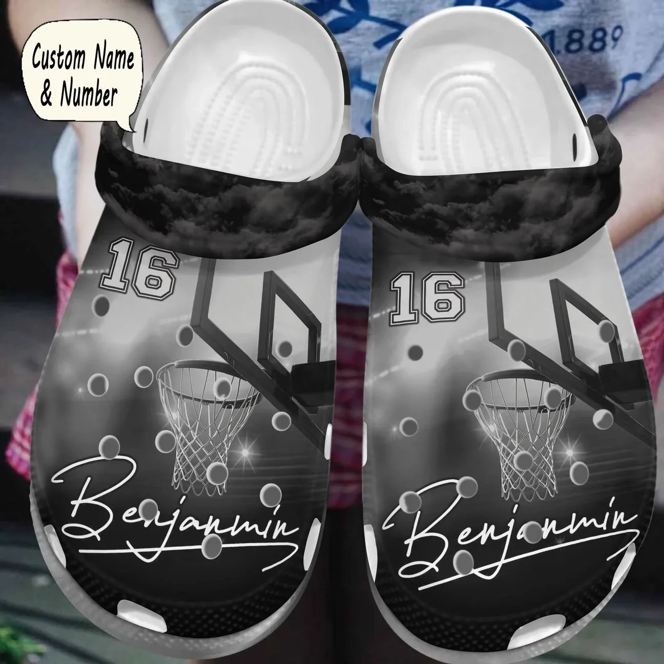 Basketball Personalized Clog Custom Crocs Comfortablefashion Style Comfortable For Women Men Kid Print 3D Be The One Basketball Personalized Clog Custom Crocs Comfortablefashion Style Comfortable For Women Men Kid Print 3D Be The One