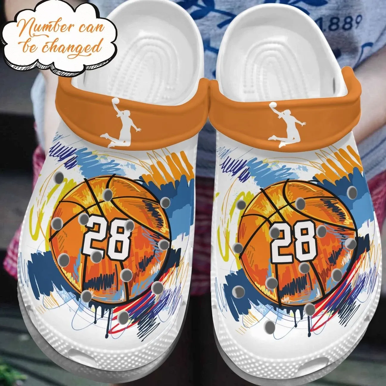 Basketball Personalized Clog Custom Crocs Comfortablefashion Style Comfortable For Women Men Kid Print 3D Dream Basketball Personalized Clog Custom Crocs Comfortablefashion Style Comfortable For Women Men Kid Print 3D Dream