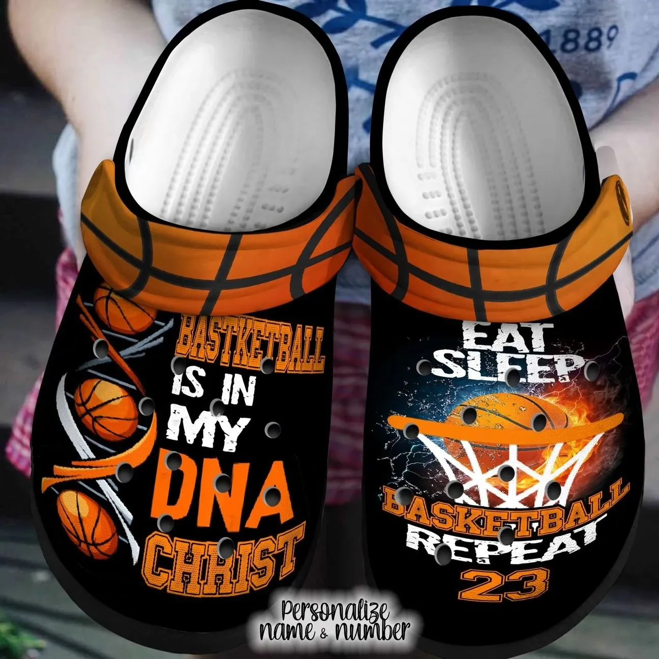 Basketball Personalized Clog Custom Crocs Comfortablefashion Style Comfortable For Women Men Kid Print 3D Eat Sleep Basketball Repeat Basketball Personalized Clog Custom Crocs Comfortablefashion Style Comfortable For Women Men Kid Print 3D Eat Sleep Basketball Repeat