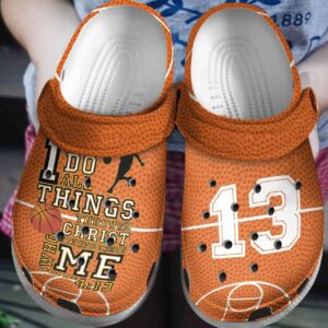 Basketball Personalized Clog Custom Crocs Comfortablefashion Style Comfortable For Women Men Kid Print 3D V1