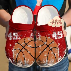 Basketball Personalized Colorful Sku 231 Crocs Clog Clog Shoes