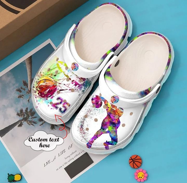 Basketball Personalized Colourful Sku 232 Crocs Crocband Clog Comfortable For Mens Womens Classic Clog Water Shoes Basketball Personalized Colourful Sku 232 Crocs Crocband Clog Comfortable For Mens Womens Classic Clog Water Shoes