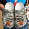 Basketball Personalized Daisy Sku 233 Crocs Crocband Clog Comfortable For Mens Womens Classic Clog Water Shoes