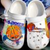 Basketball Personalized Passion Sku 218 Crocs Crocband Clog Comfortable For Mens Womens Classic Clog Water Shoes
