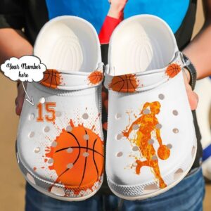 Basketball Personalized Passion V2 Sku 219 Crocs Clog Clog Shoes