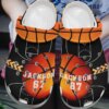 Basketball Personalized Personalize Clog Custom Crocs Fashionstyle Comfortable For Women Men Kid Print 3D Black Yard