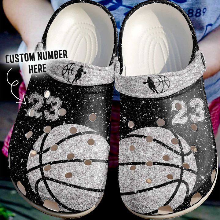 Basketball Personalized Sparkle Sku 252 Crocs Clog Clog Shoes Basketball Personalized Sparkle Sku 252 Crocs Clog Clog Shoes