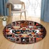 Basketball Star Round Carpet Floor Rug Living Room Bedroom Decor Round Area Rug Carpet