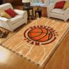 Basketball Team Rug Sport Decor Gift Floor Decor Living Room Carpet Rug Area Rug - 5e1553744d66