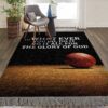 Basketball What Ever You Do Do It Do It All For The Glory Of God Rug Sport Decor Gift Floor Decor Living Room Carpet Rug Area Rug - 581c6cf6e6c1