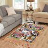 Basset Hound 1 Rug Sport Decor Gift Floor Decor Living Room Carpet Rug Area Rug - eff2de42cf59