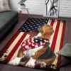 Basset Hound 3 Rug Sport Decor Gift Floor Decor Living Room Carpet Rug Area Rug - d88ae544279d