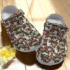 Basset Hound Crocs Clog Classic Clog Floral Shoes