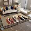 Basset Hound Home Sweet Home Rug Sport Decor Gift Floor Decor Living Room Carpet Rug Area Rug - 628fa7121998