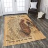 Basset Hound I Never Left You Rug Sport Decor Gift Floor Decor Living Room Carpet Rug Area Rug - 55427c026e09