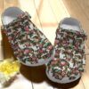 Basset Hound Personalize Clog Custom Crocs Fashionstyle Comfortable For Women Men Kid Print 3D Floral