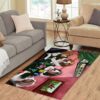 Basset Hound Playing Rug Sport Decor Gift Floor Decor Living Room Carpet Rug Area Rug - a178b7daa4a8