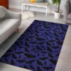 Bat Halloween Pattern 2 Rug Sport Decor Gift Floor Decor Living Room Carpet Rug Area Rug - 0d34a20e537d