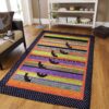 Bat Pattern 1 Rug Sport Decor Gift Floor Decor Living Room Carpet Rug Area Rug - 13b4258b67c5