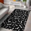 Bat Pattern 5 Rug Sport Decor Gift Floor Decor Living Room Carpet Rug Area Rug - b6b4d29e7949