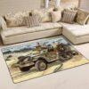Battlefield Worldwar 2 Rug Sport Decor Gift Floor Decor Living Room Carpet Rug Area Rug - 4960e2a54798
