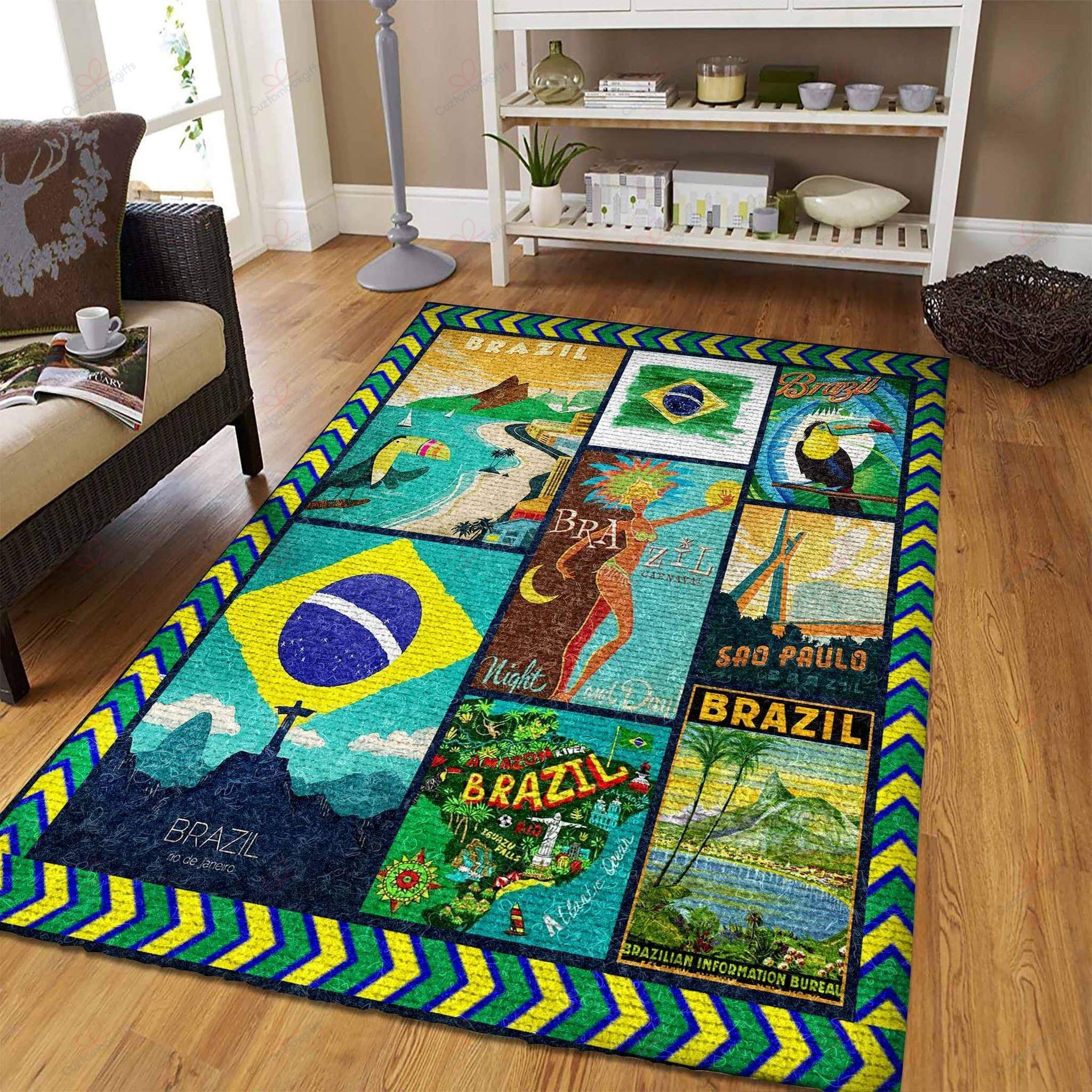 Bazil Rug Sport Decor Gift Floor Decor Living Room Carpet Rug Area Rug - 8a15b6361d7c Bazil Rug Sport Decor Gift Floor Decor Living Room Carpet Rug Area Rug - 8a15b6361d7c