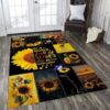 Be A Sunflower Rug Sport Decor Gift Floor Decor Living Room Carpet Rug Area Rug - 15a9b36217b5